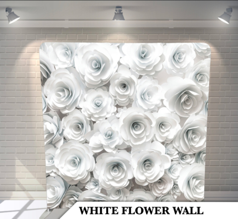 F- White Flower Wall